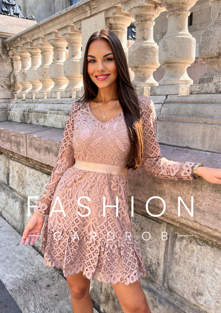 Kamilla ruha beige